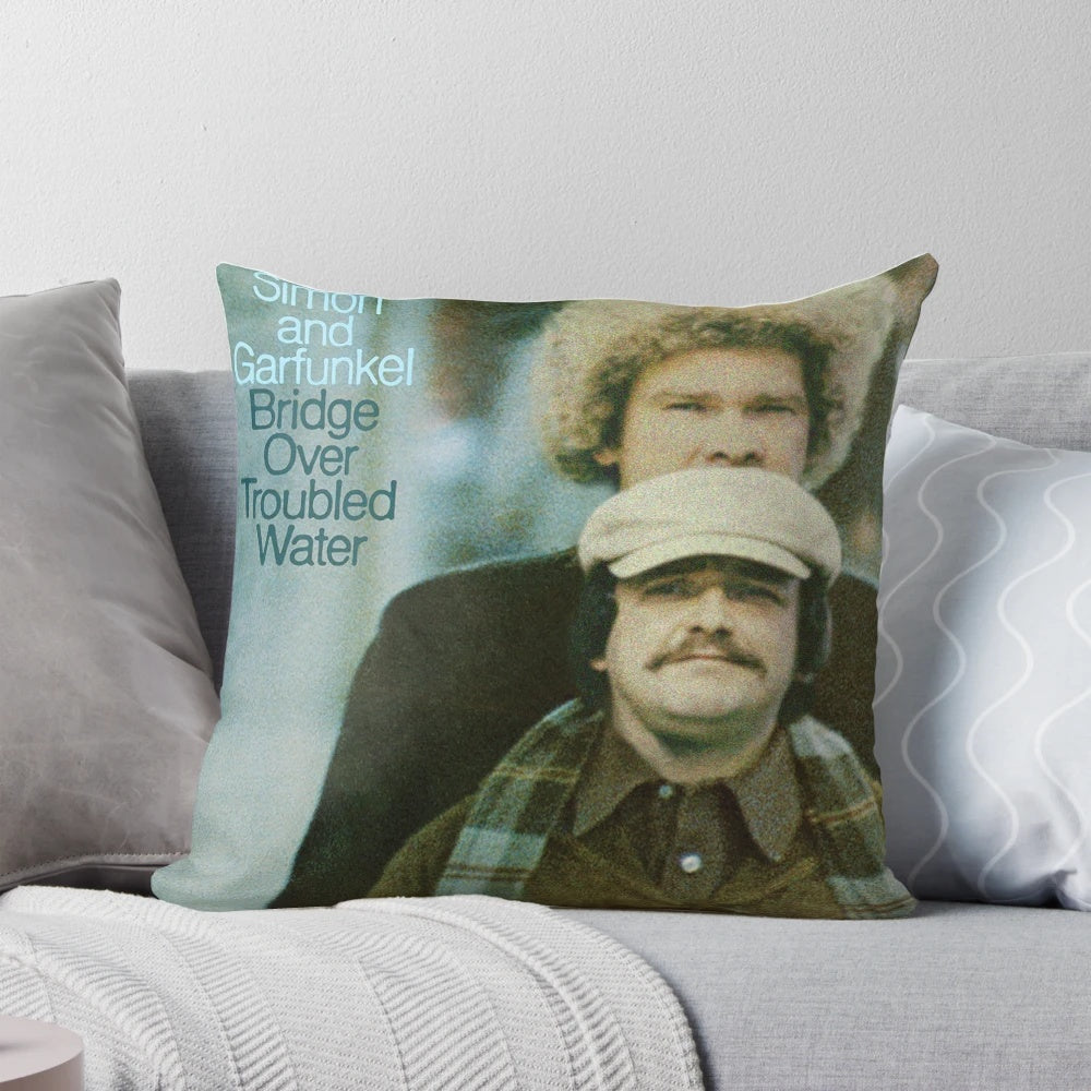 Detectorists-themed pillow featuring the Dirt Sharks metal detecting group from the UK comedy series