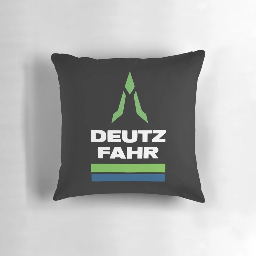 Deutz Fahr logo printed on a high-quality, comfortable pillow