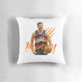 Devin Booker Phoenix Suns Basketball Pillow featuring the legendary NBA player