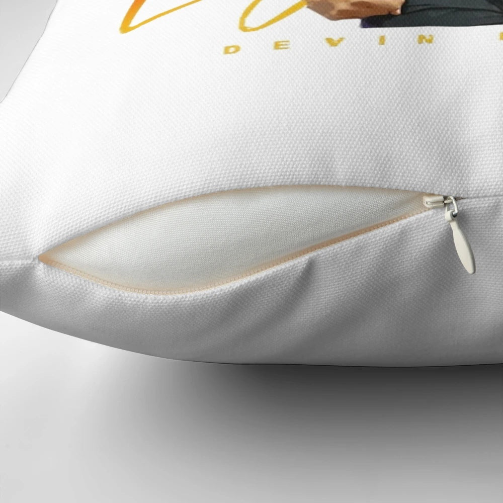 Devin Booker Phoenix Suns Basketball Pillow featuring the legendary NBA player