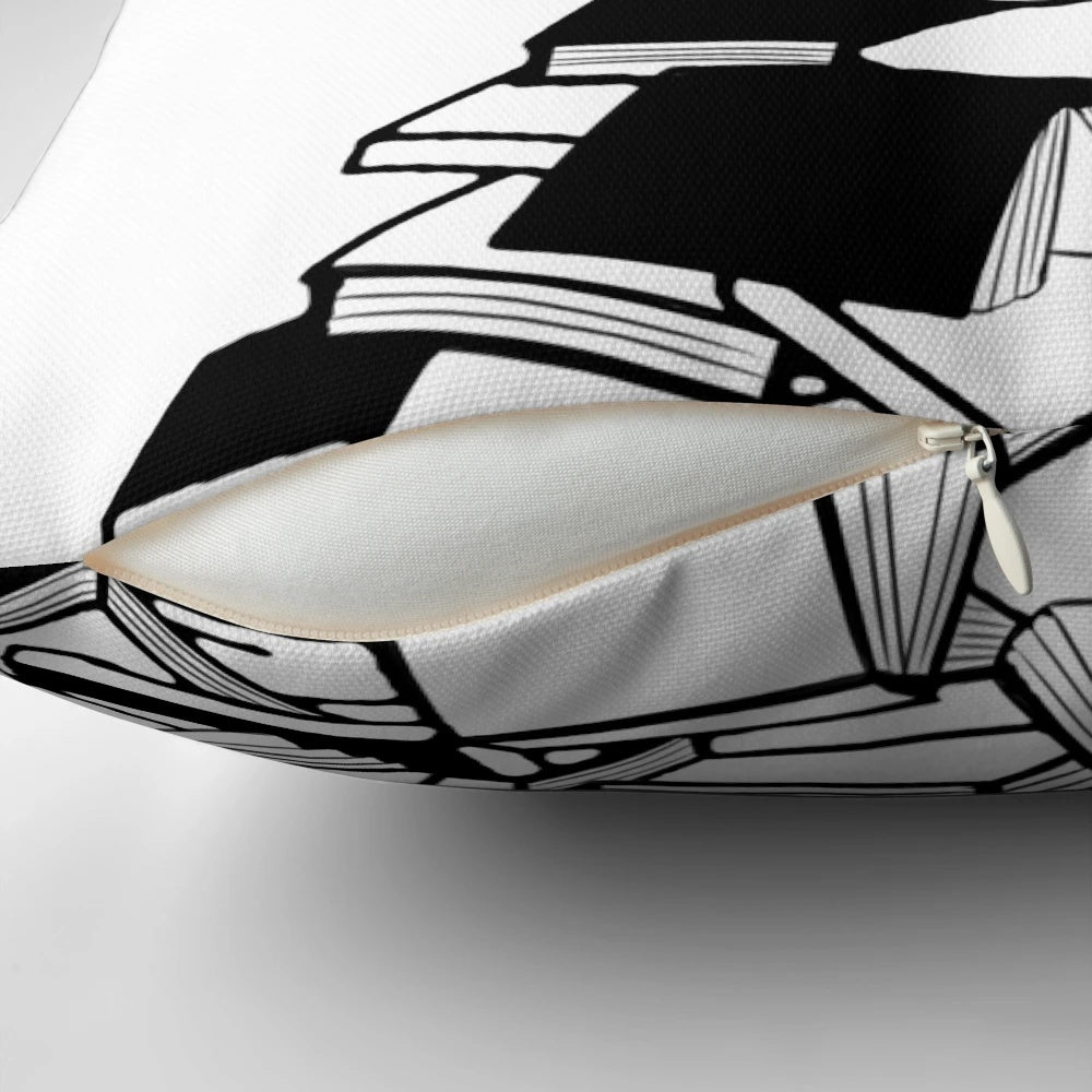 "Diary of a Wimpy Kid-themed decorative pillow for book lovers and literary enthusiasts"