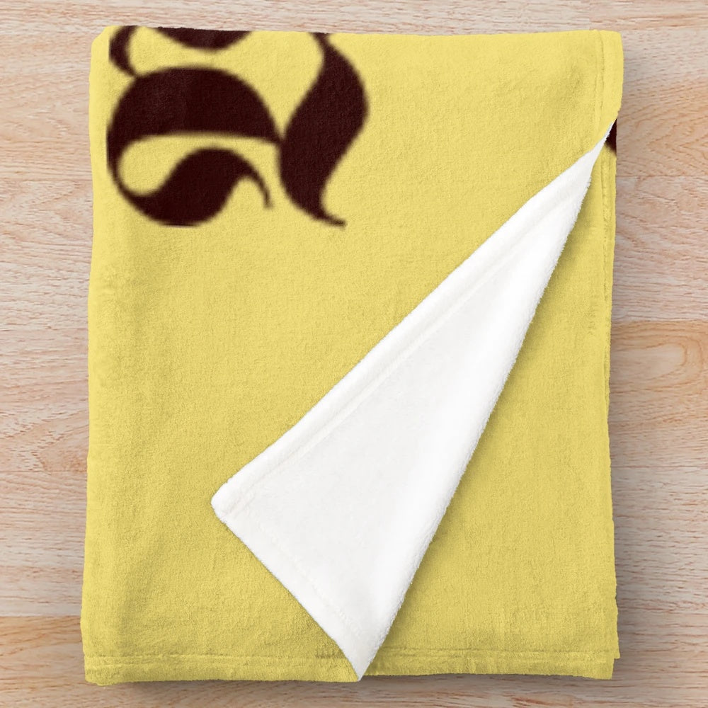 Plush blanket featuring the movie "Little Miss Sunshine" and the character Dwayne Hoover