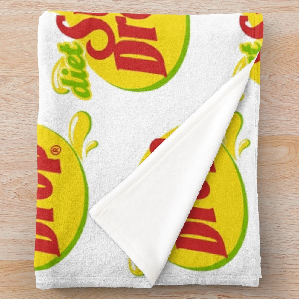 Diet Sundrop Inspired Plush Blanket