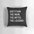 Dietitian pillow featuring Greek mythology-inspired design