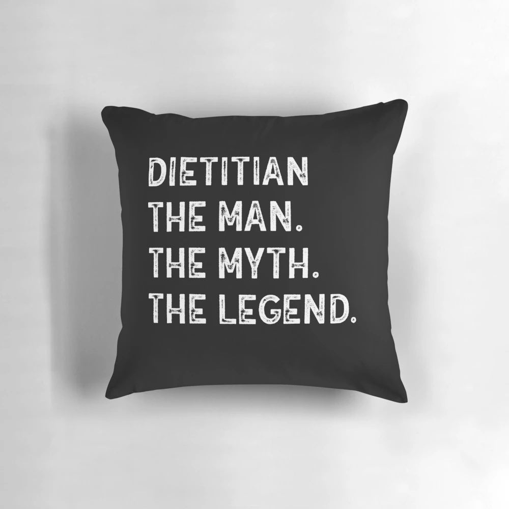 Dietitian pillow featuring Greek mythology-inspired design