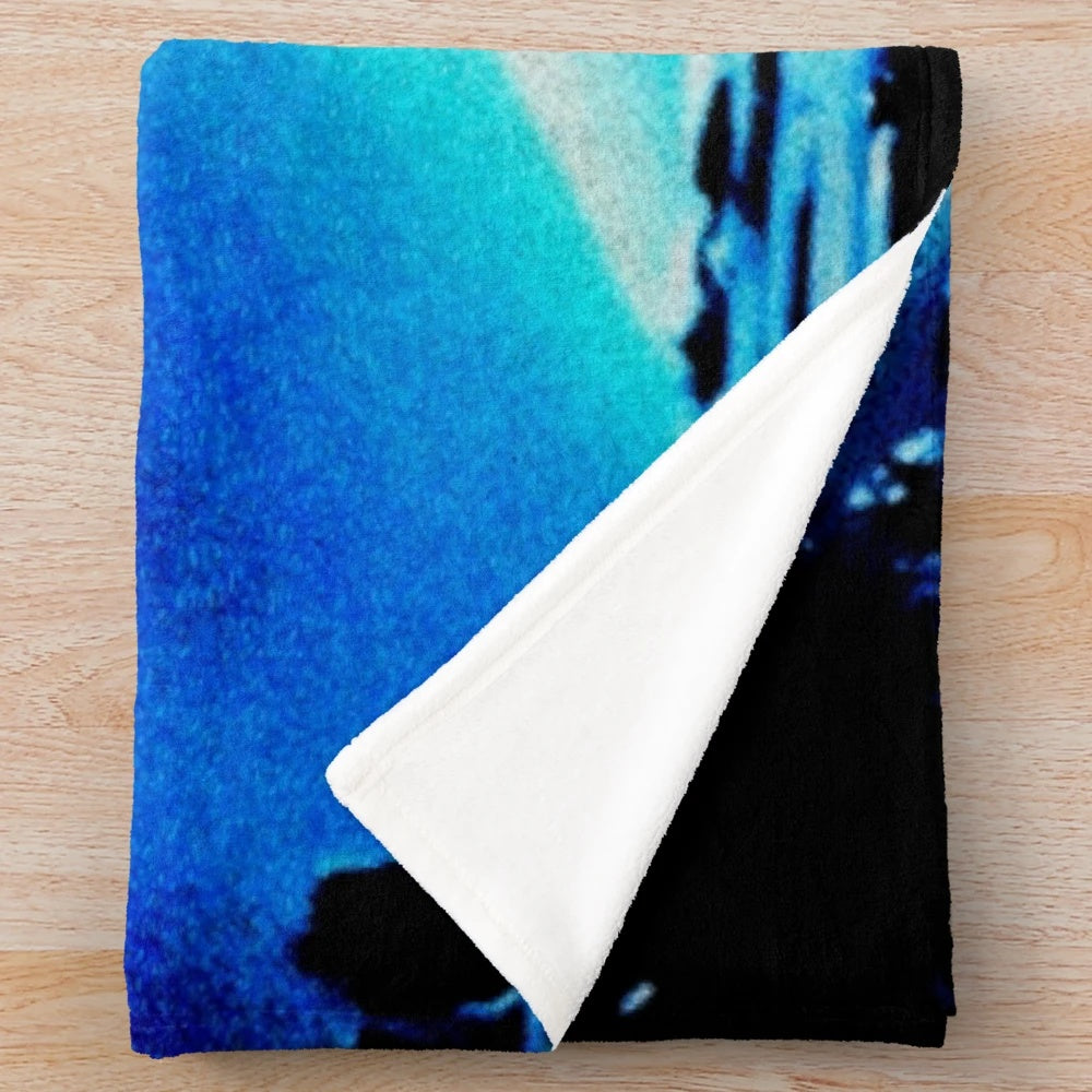 Liara T'Soni digital art plush blanket