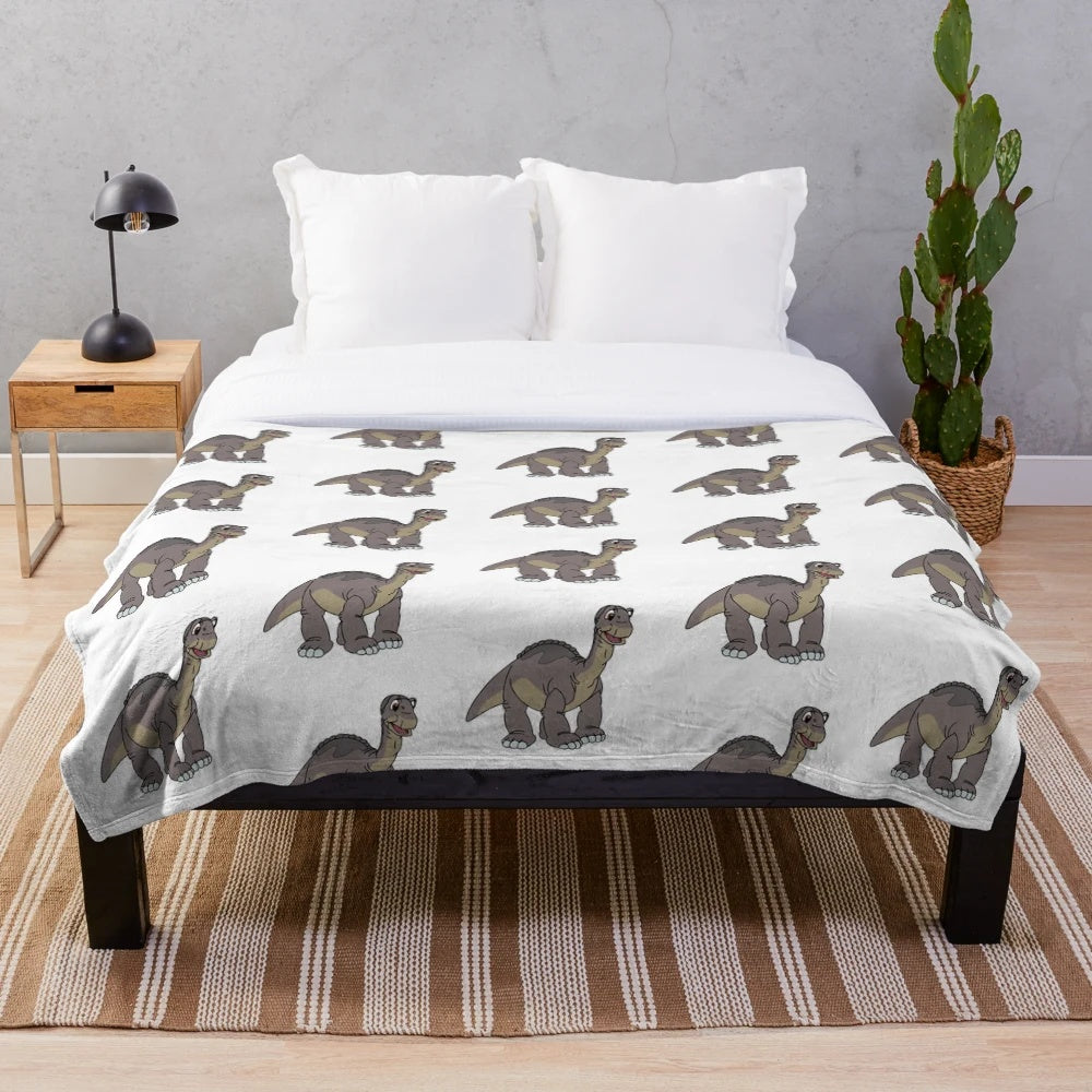 Littlefoot the Apatosaurus dinosaur plush blanket