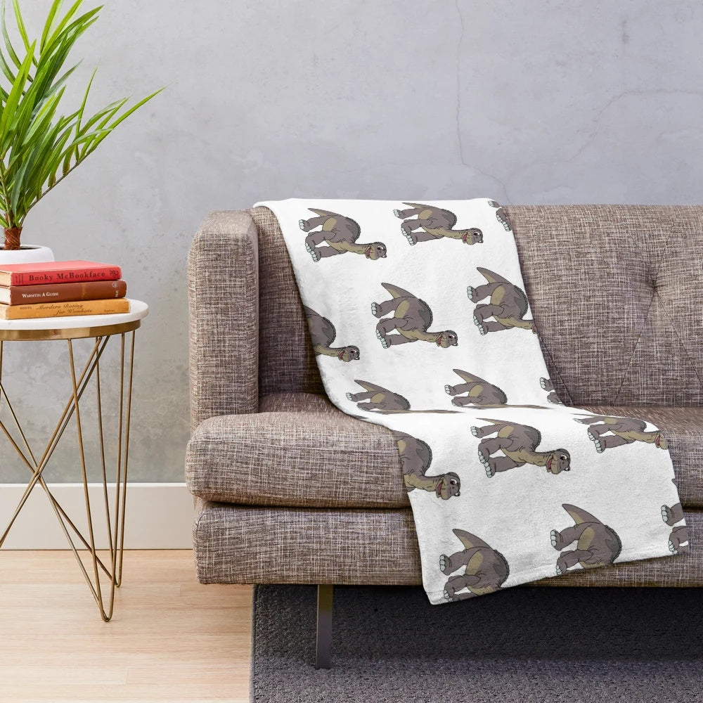 Littlefoot the Apatosaurus dinosaur plush blanket