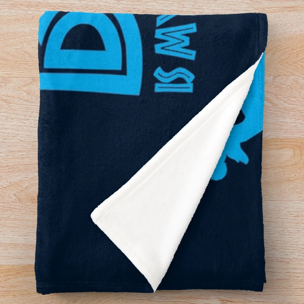 Jurassic World Blue the Velociraptor Plush Blanket
