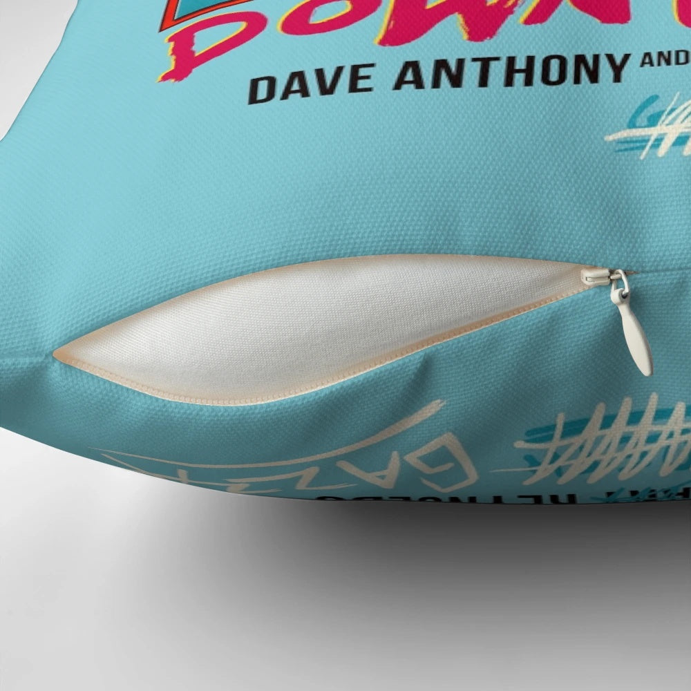 The Dollop Down Under (Australia variant) Pillow featuring Australian history and comedy