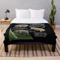 Tardigrade plush blanket featuring fun and interesting facts about the resilient water bear