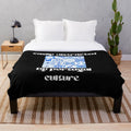 Plush blanket featuring the vibrant colors and motifs of Portugal