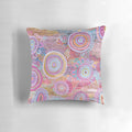 A cozy and decorative pillow featuring a seashell design, perfect for adding a touch of the beach to your home.