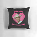 Glen Powell Cowboy-Inspired Pillow