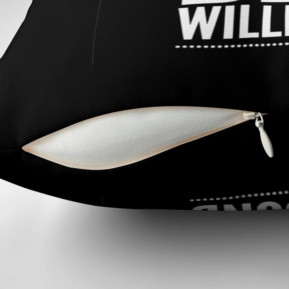 Plush Pillow Featuring Ben Willbond, the Acclaimed British Comedy Actor