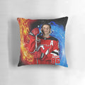 Soft and plush jack hughes pillow