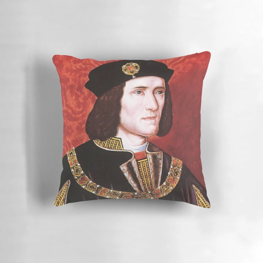Pillow featuring the House of York and the Plantagenet Dynasty of King Richard III