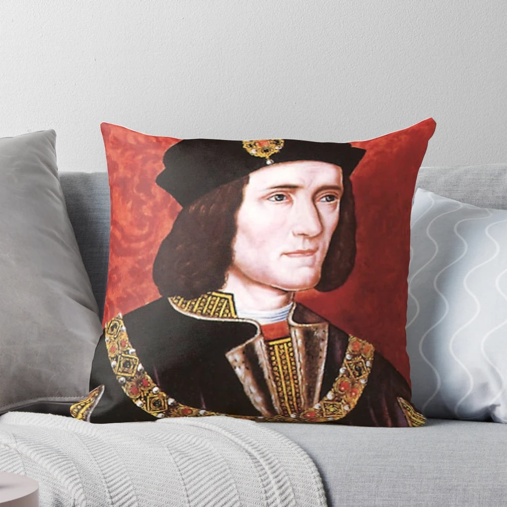 Pillow featuring the House of York and the Plantagenet Dynasty of King Richard III
