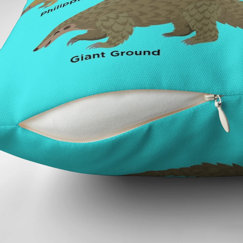 Pangolin pillow - Learn about the unique species of pangolins