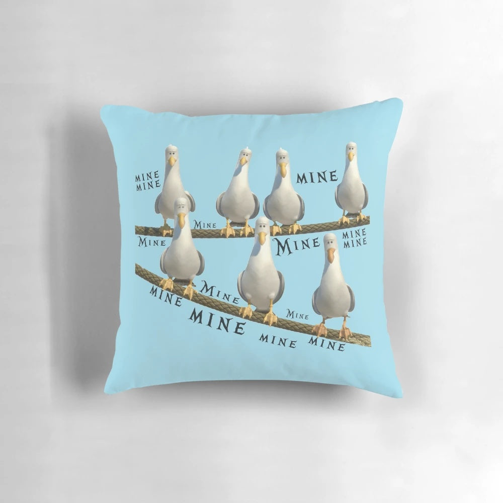 Pillow featuring the memorable seagulls from the Disney Pixar film Finding Nemo