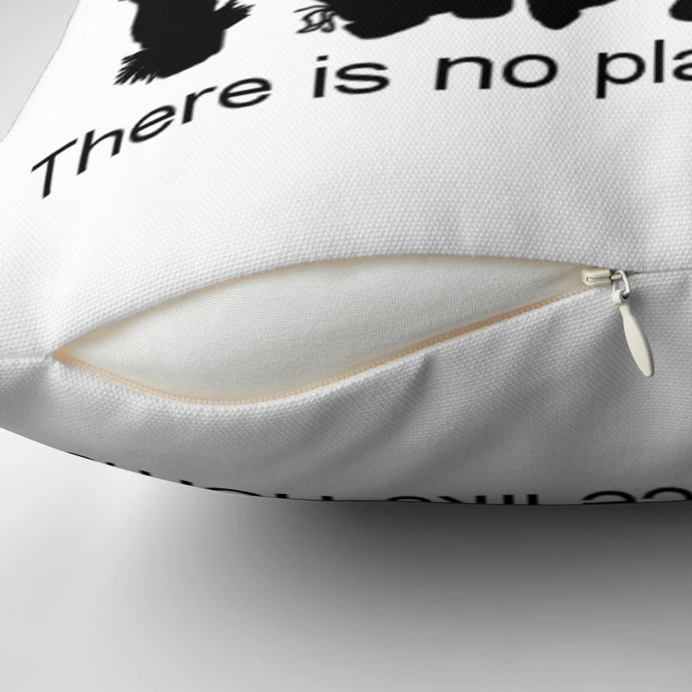 Wizard of Oz-themed decorative pillow featuring iconic characters and elements from the classic fantasy tale