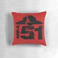 Alien-themed pillow inspired by the legendary Area 51 in Nevada