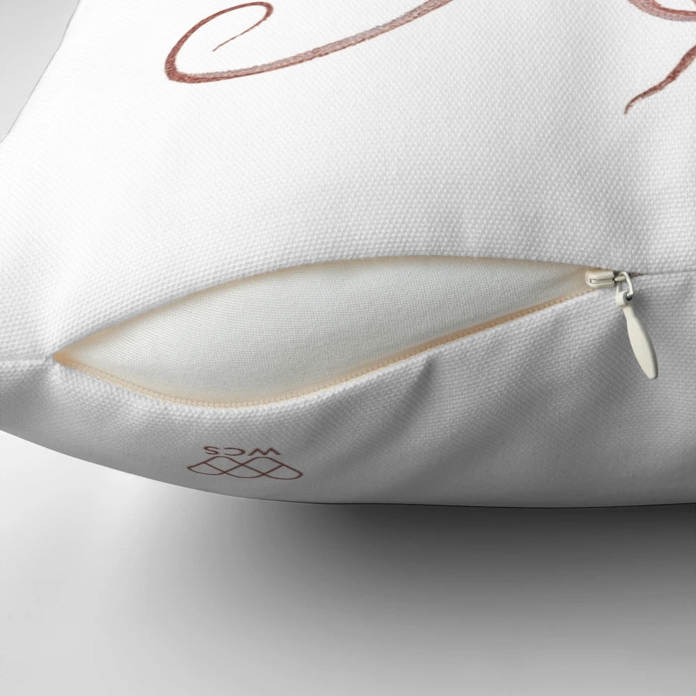 Long-spined giant squid plush pillow featuring a deep sea creature from the WCS archives