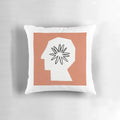 Pillow with Claude AI logo and text "Claude AI models Pillow