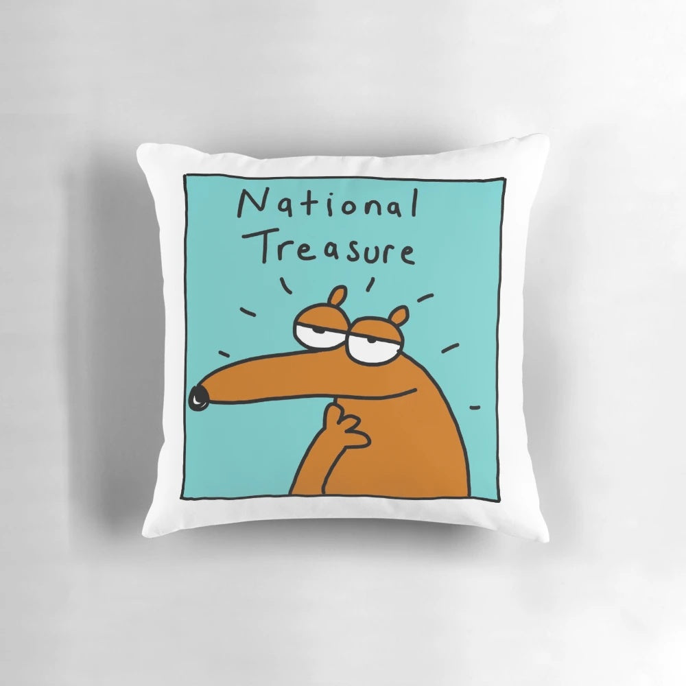National Treasure Pillow featuring Nicolas Cage from the popular movie