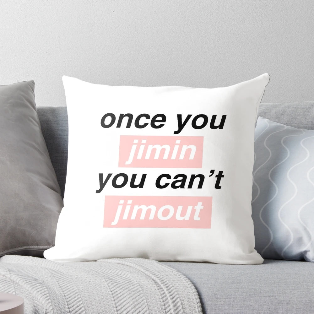 Soft and Cozy BTS Jimin Pillow for ARMY Fans