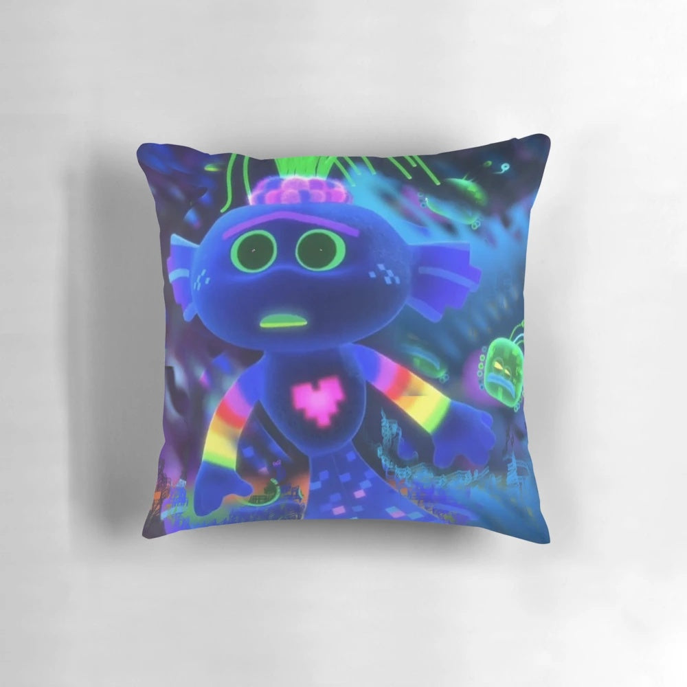 Plush King Trollex Pillow from the Trolls Movie