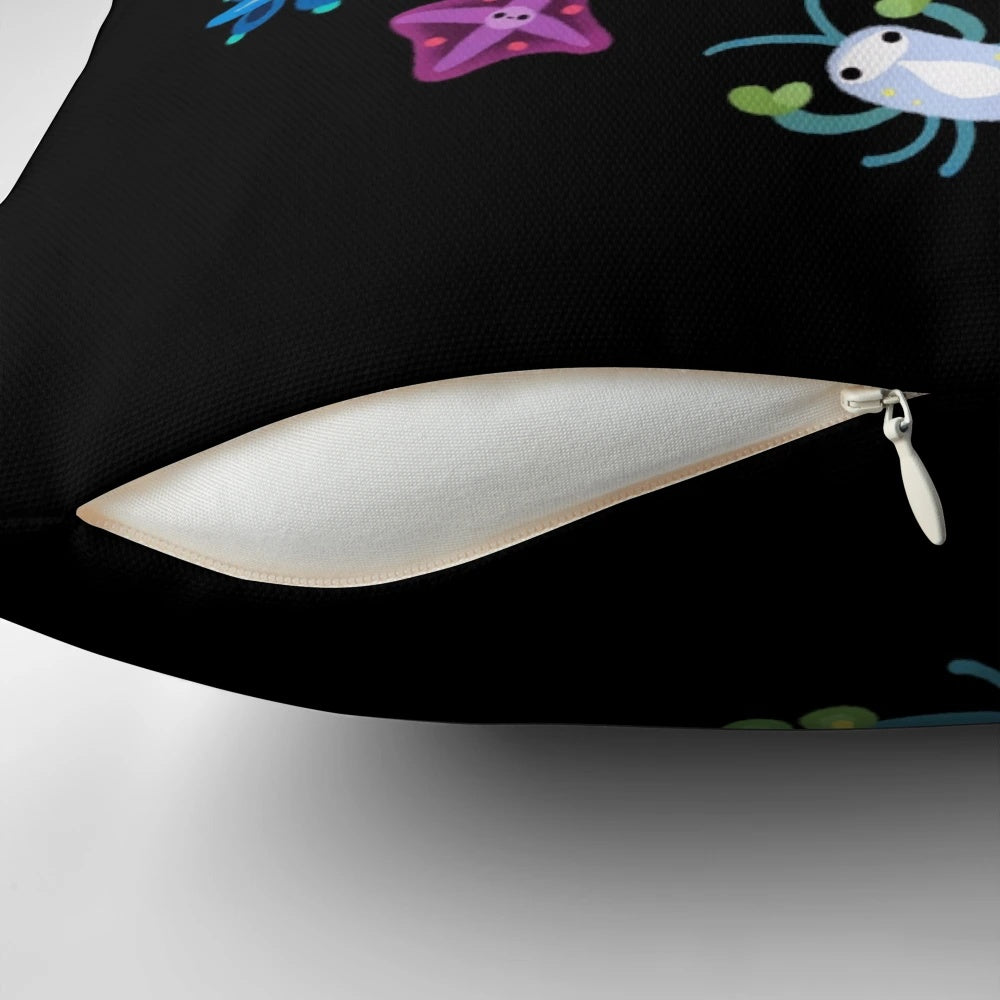 Zooplankton Pillow - Celebrate the Diversity of Marine Microorganisms