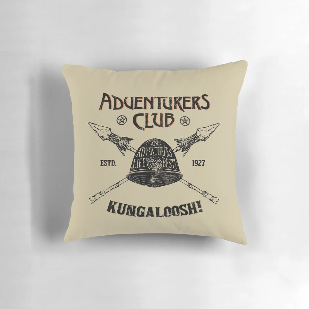 Disney Adventurers Club Pillow featuring the iconic logo and design