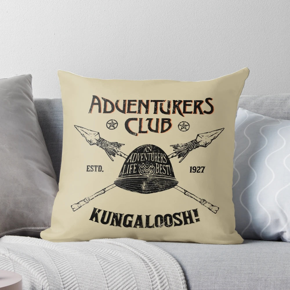 Disney Adventurers Club Pillow featuring the iconic logo and design