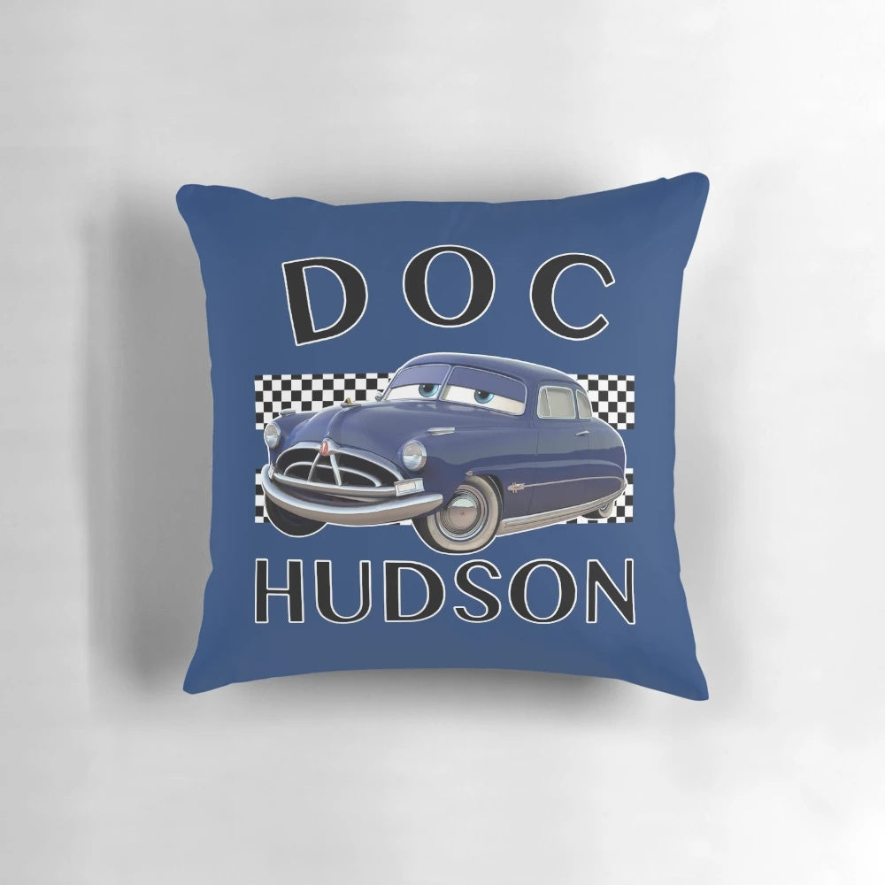 Disney Cars Doc Hudson Themed Plush Pillow for Boys