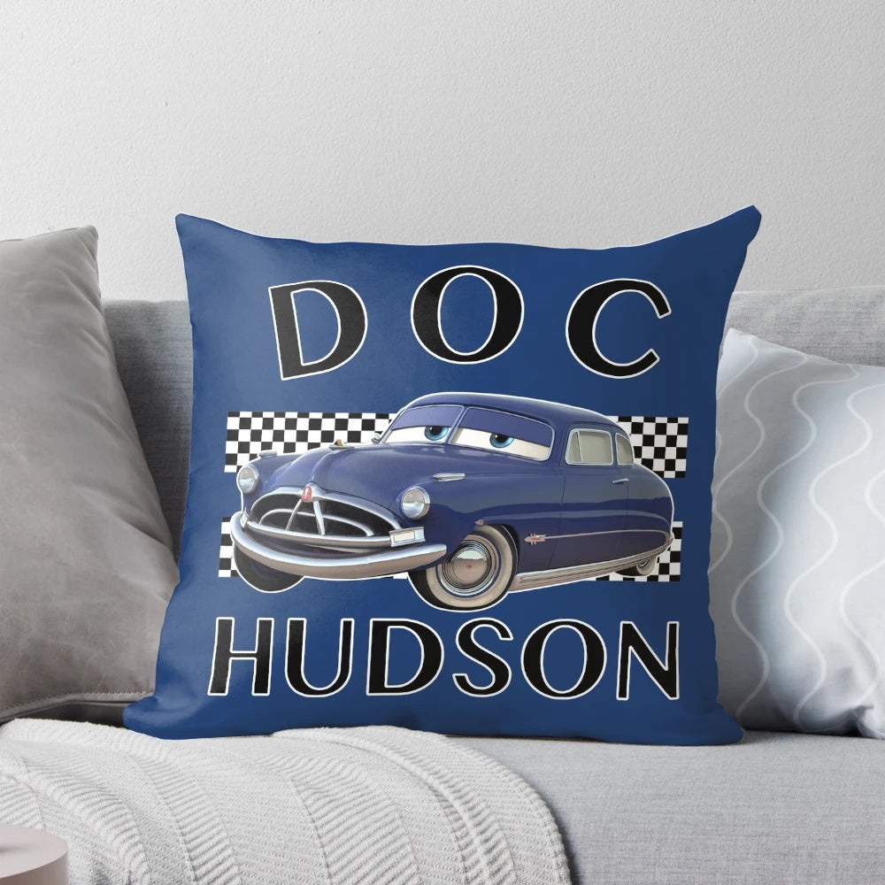 Disney Cars Doc Hudson Themed Plush Pillow for Boys