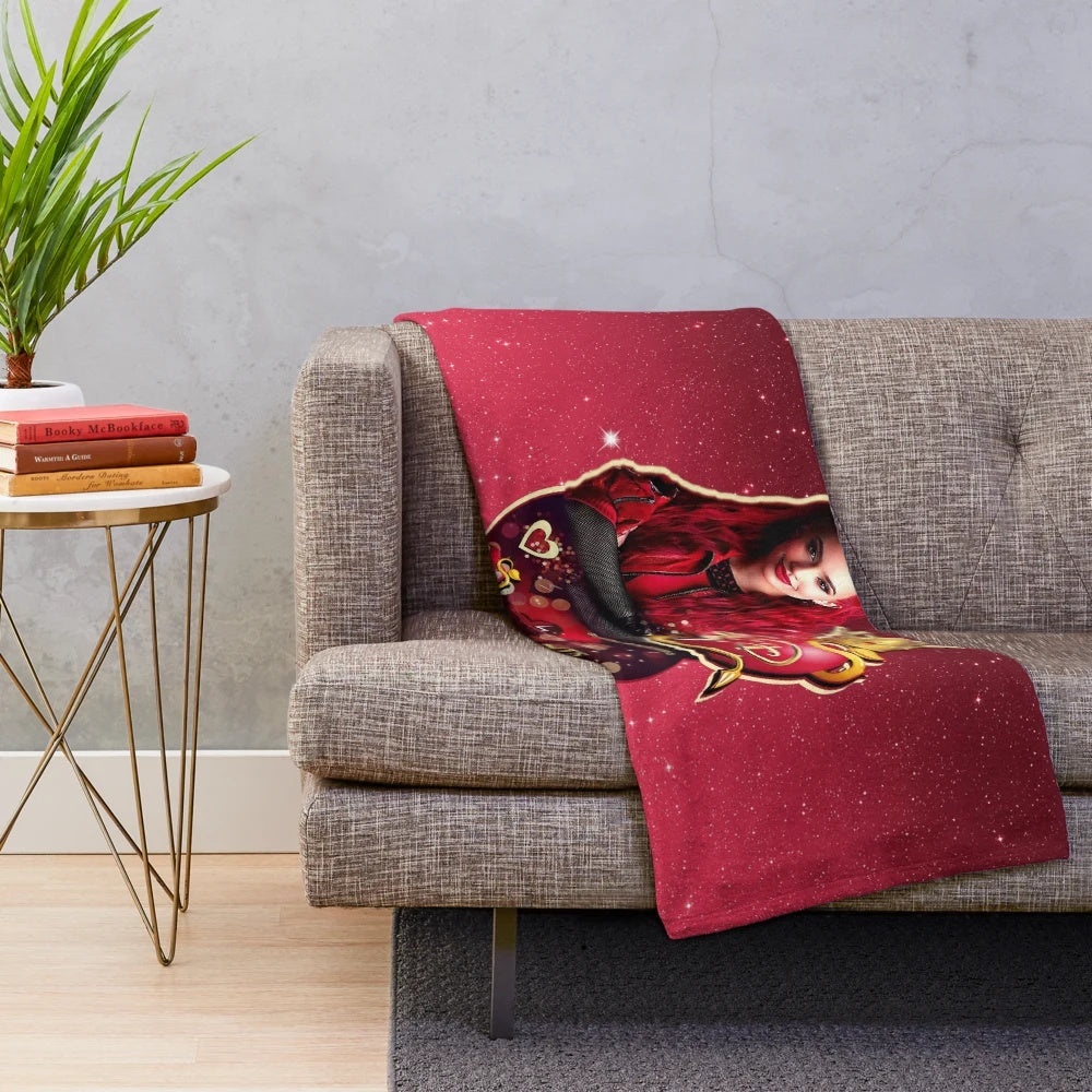 Descendants 4 The Rise of Red Kylie Cantrall Plush Blanket