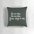 Plush Disney-themed pillow featuring characters from the Robin Hood animated movie
