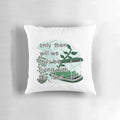 Disney-themed pillow featuring "only then..." design inspired by the Living with the Land attraction at Epcot