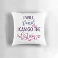 Colorful Hercules-themed lyric pillow with calligraphic lettering