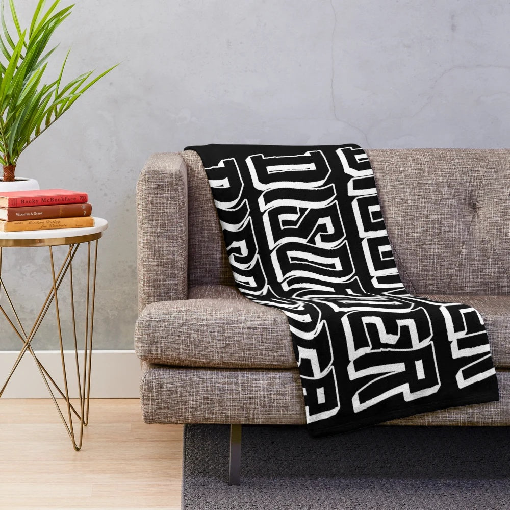 Disorder Toxicity Plush Blanket featuring System of a Down inspired design