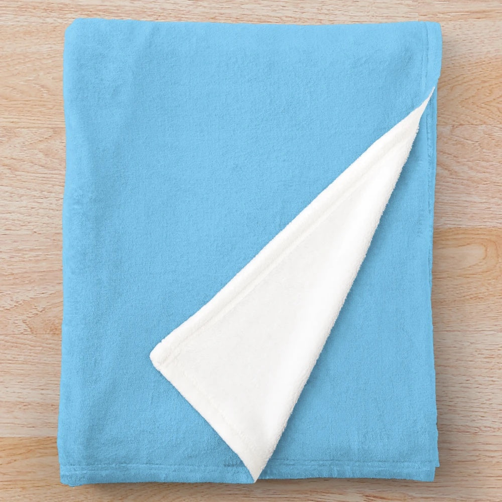 Distressed Azusa Plush Blanket featuring the anime girl from the isekai series "I've Been Killing Slimes for 300 Years and Maxed Out My Level