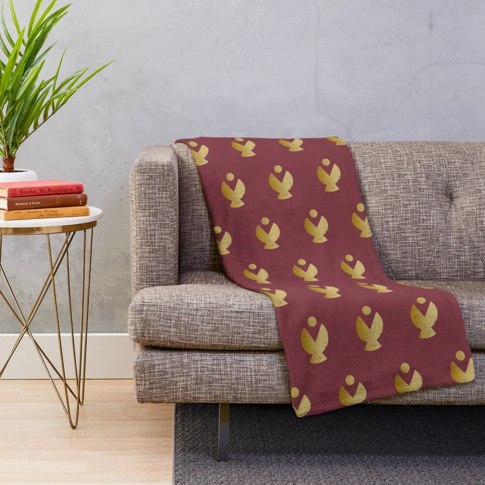 Distressed Fez Symbol Plush Blanket inspired by the hit animated series Gravity Falls