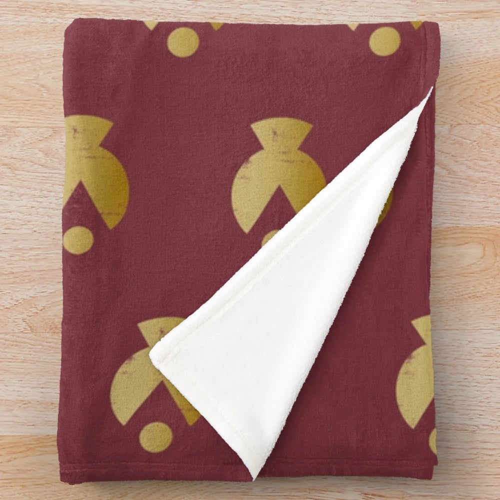 Distressed Fez Symbol Plush Blanket inspired by the hit animated series Gravity Falls
