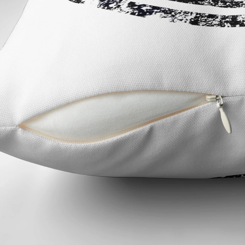 Distressed Old Republic logo design printed on a soft, comfortable pillow