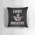 Distressed "The Light Infantry" Pillow - Commemorating the History of the British Army