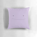 Ditto Face Minimalist Pokemon Pillow for Fans of Pokémon GO