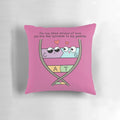 DNA Strand of Love Pillow with Vibrant Molecular Design