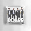 Dobre Brothers Team Pillow featuring the popular YouTube personalities