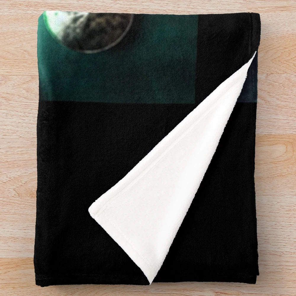 Doctor Doom plush blanket with comic book character design